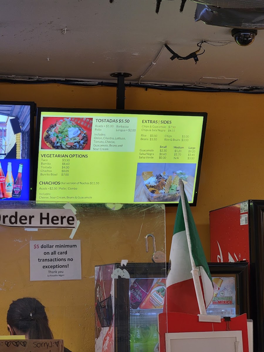 La Pasadita Menu - Image 3